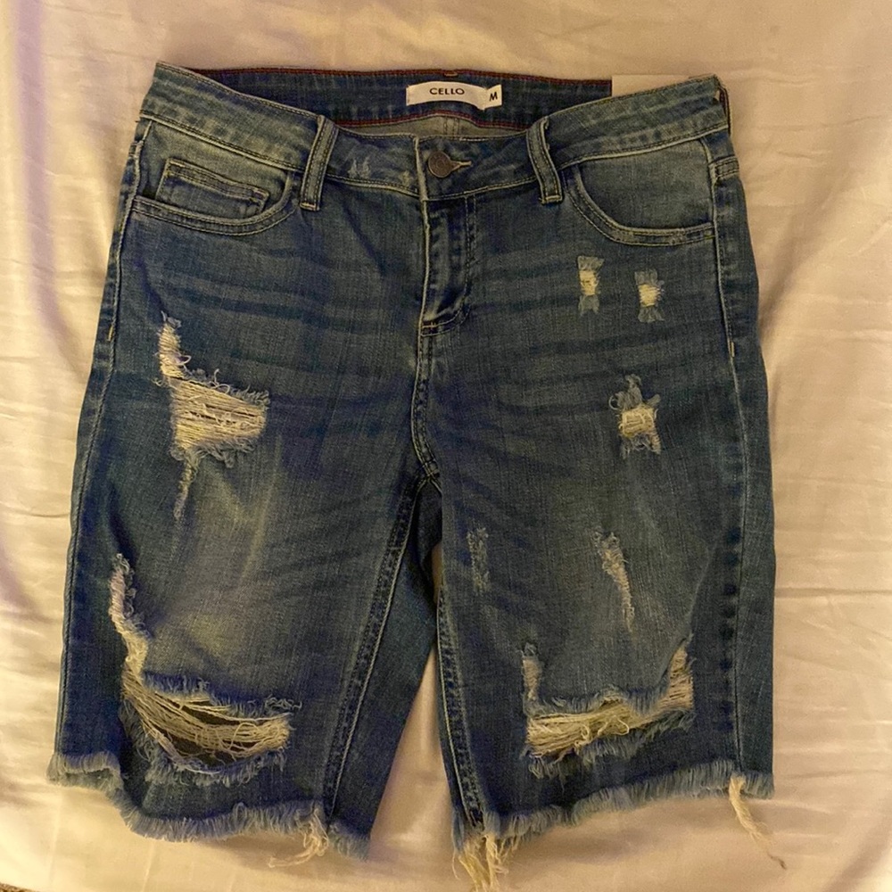 Bermuda Jean shorts